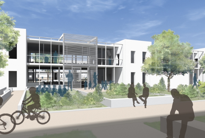 Agaura Architecture Architecte Locaux Professionnel Charente Maritime Ecole Interactive Lille Fives Lakanal ERP Espace Public 2