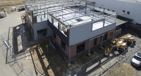 Agaura Architecture Architecte Locaux Professionnel Charente Maritime Simpson Strong Tie Saint Gemme La Plaine Base Logistique Chantier Execution 1 Agaura Architecture Architecte Locaux Professionnel Charente Maritime Simpson Strong Tie Saint Gemme La Plaine Base Logistique Chantier Execution 1